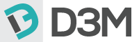 D3M Logo